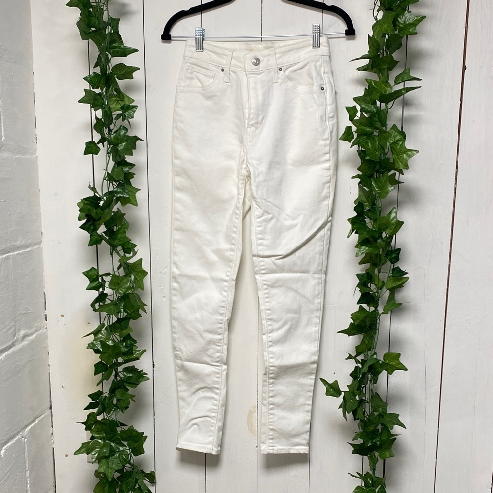 Levi's White Skinny Jeans for Women